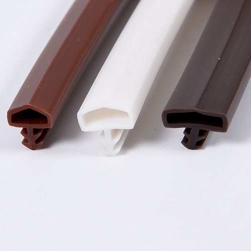 Custom shape extruded silicone rubber strip seals extrusion rubber seal